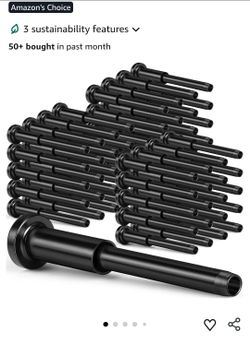 New 100 Pack 1/8" Stainless Steel Cable Railing Hardware Kit T316,Black
Invisible Receiver, Wire Railing Kit, Swage Stud End for Deck, Stair, Wood/Met