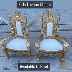 Kids Throne Chairs
