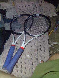 Pair of HEAD Speed Series Tennis Racquets VERY NICE COND.