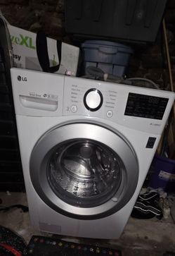Front loading LG washer
