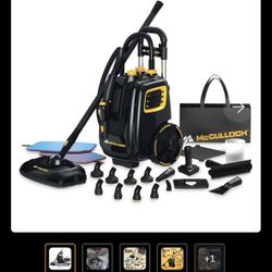 New Mc Culloch Steamer Deluxe Canister Steam System