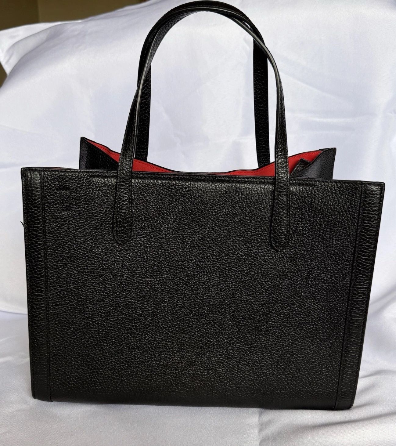 Banana Republic Italian Leather Medium Tailored Tote Bag