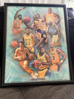 LAKERS LEGENDS POSTER/KOBE POSTERS