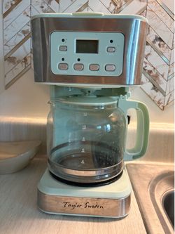 Green 12 cup coffee maker