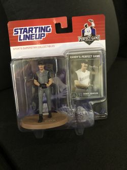 Randy Johnson start up figurine.