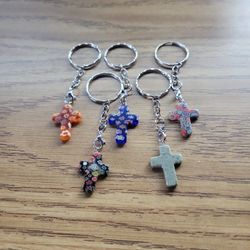 Cross Keychain