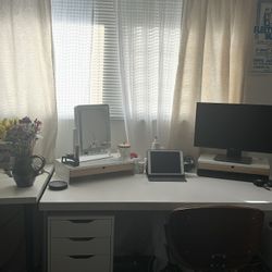 FREE Large White Ikea Desk 