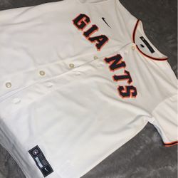 San Francisco Giants Baseball Jersey (orange/off white)