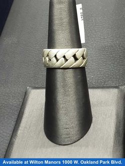 Men's Ring - Silver 6.2 grams Size 6