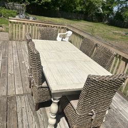 Wood Rustic Style Table