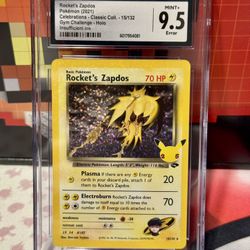 Pokémon: Celebrations Classic Collection – Rocket's Zapdos #15 (CGC 9.5)