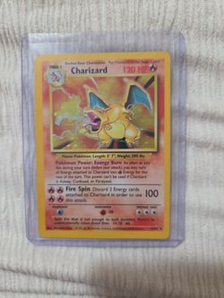 Charizard Holo Pokémon Card Base Set 4/102