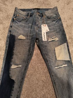 Purple Brand Jeans With Reflective Stitches Size 32 for Sale in Moreno  Valley, CA - OfferUp