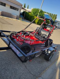 Trailer and Go Kart combo!🏎