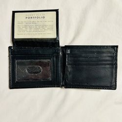 Perry Ellis Men’s Wallet • Black • New
