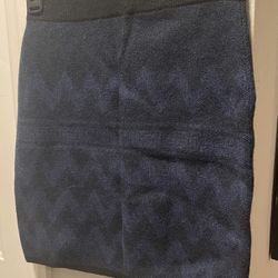 Sweater Material Mini Skirt
