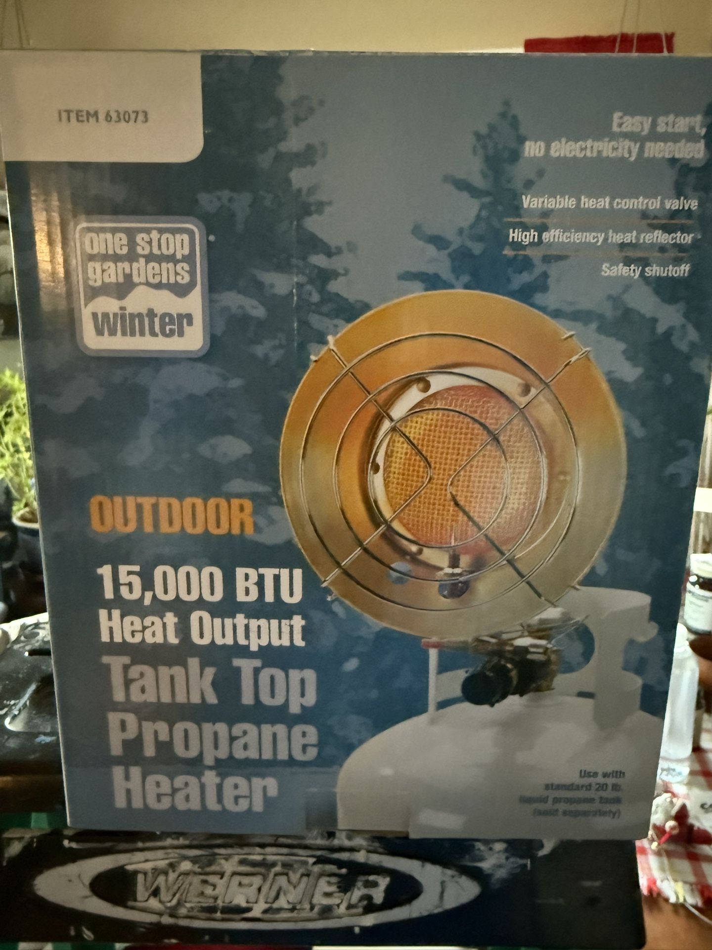 Propane Tank Top Heater