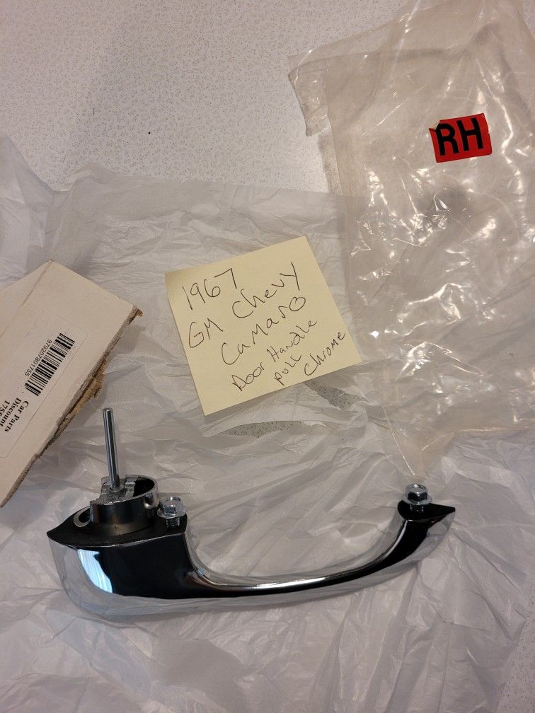 67-69 GM Chevy Camaro Chrome RH Door Handle