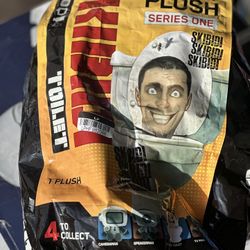 skibidi toilet mystery bag plush