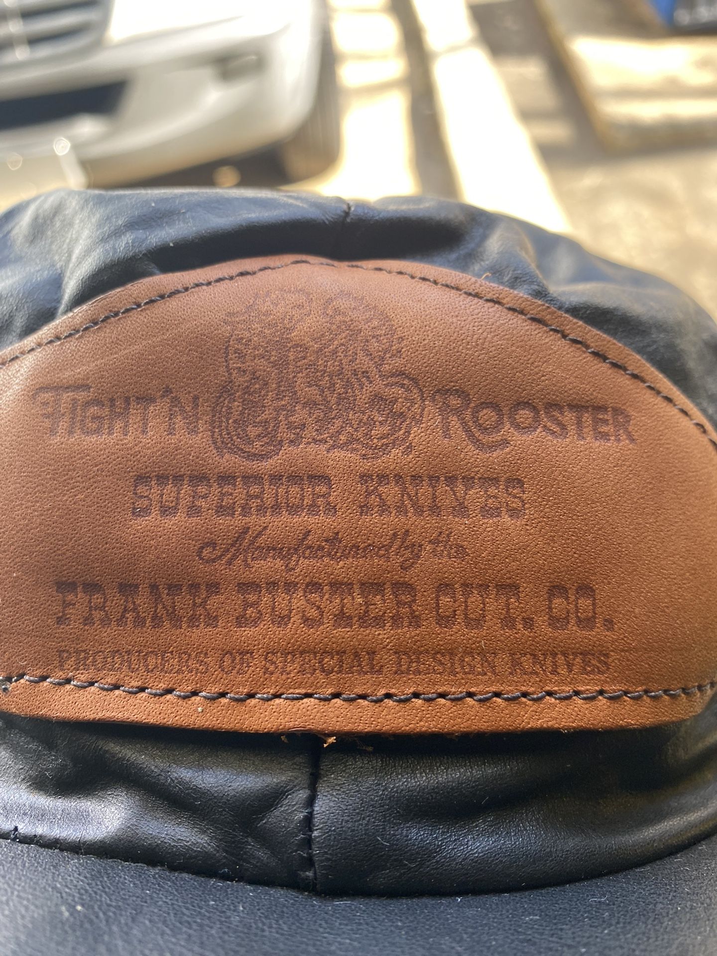Fight’n Rooster Leather Hat