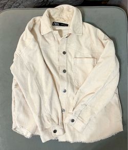 Zara Corduroy Button up