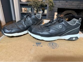 Black FootJoy Golf Shoes