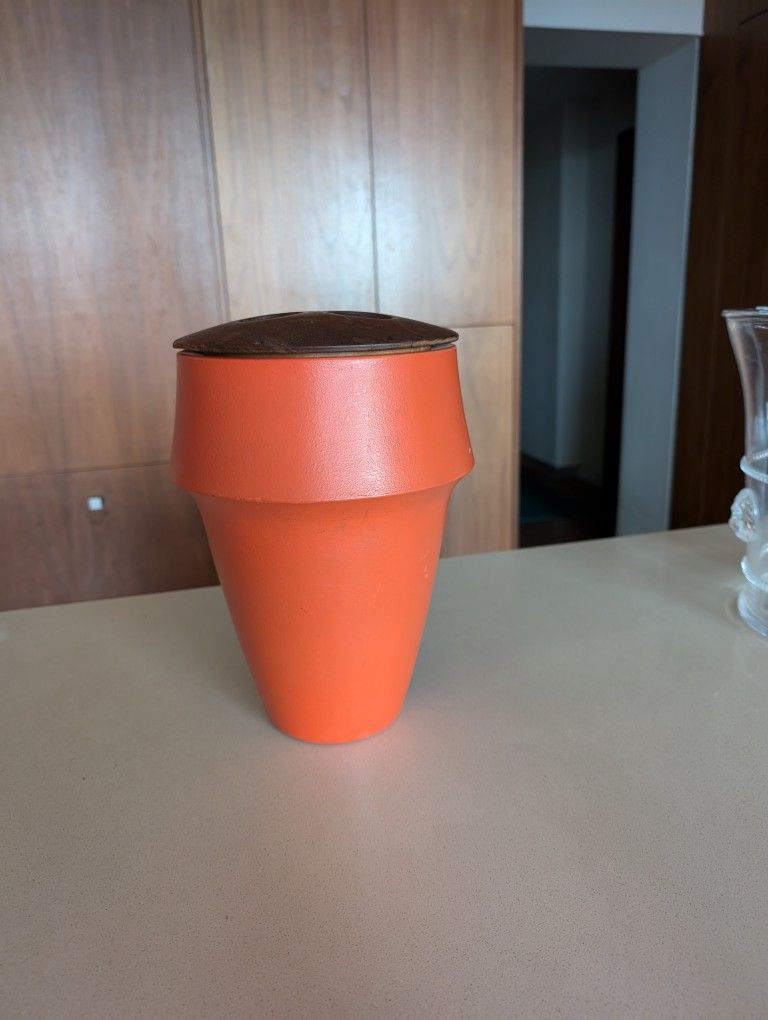 mid century modern ice bucket