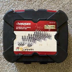 Husky 37-Piece 3/8” Drive Bit Socket Set 
