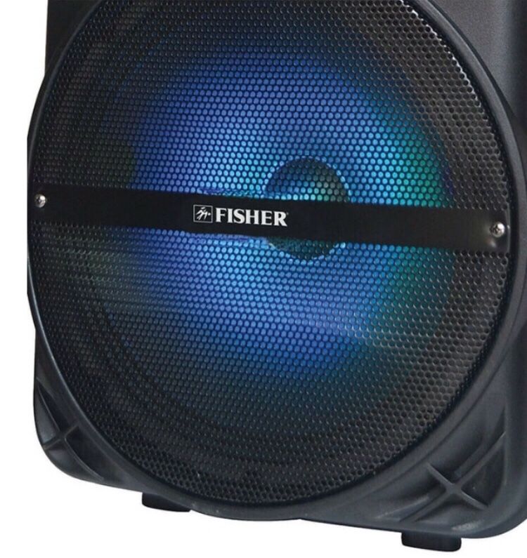 Brand new portable Bluetooth speaker LED rechargeable 2-way PA speaker with FM radio/USB/SD Slot/Karaoke.