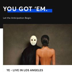 Kanye West Ticket