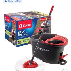 O-Cedar EasyWring Spin Mop and Bucket System