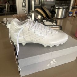 Adidas White Football Cleats