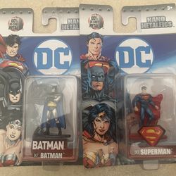 Batman & Superman - Nano Metalfigs