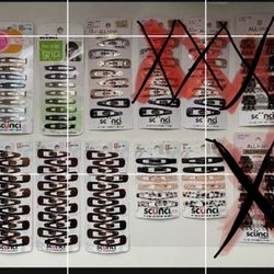 Scunci barettes - hair accessories 