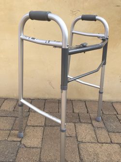 Aluminum Walker for Seniors - Adjustable / Collapsable
