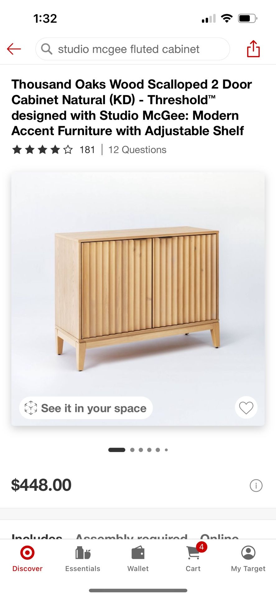Threshold Studio McGee Cabinet