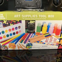 Art Supplies Tool Box
