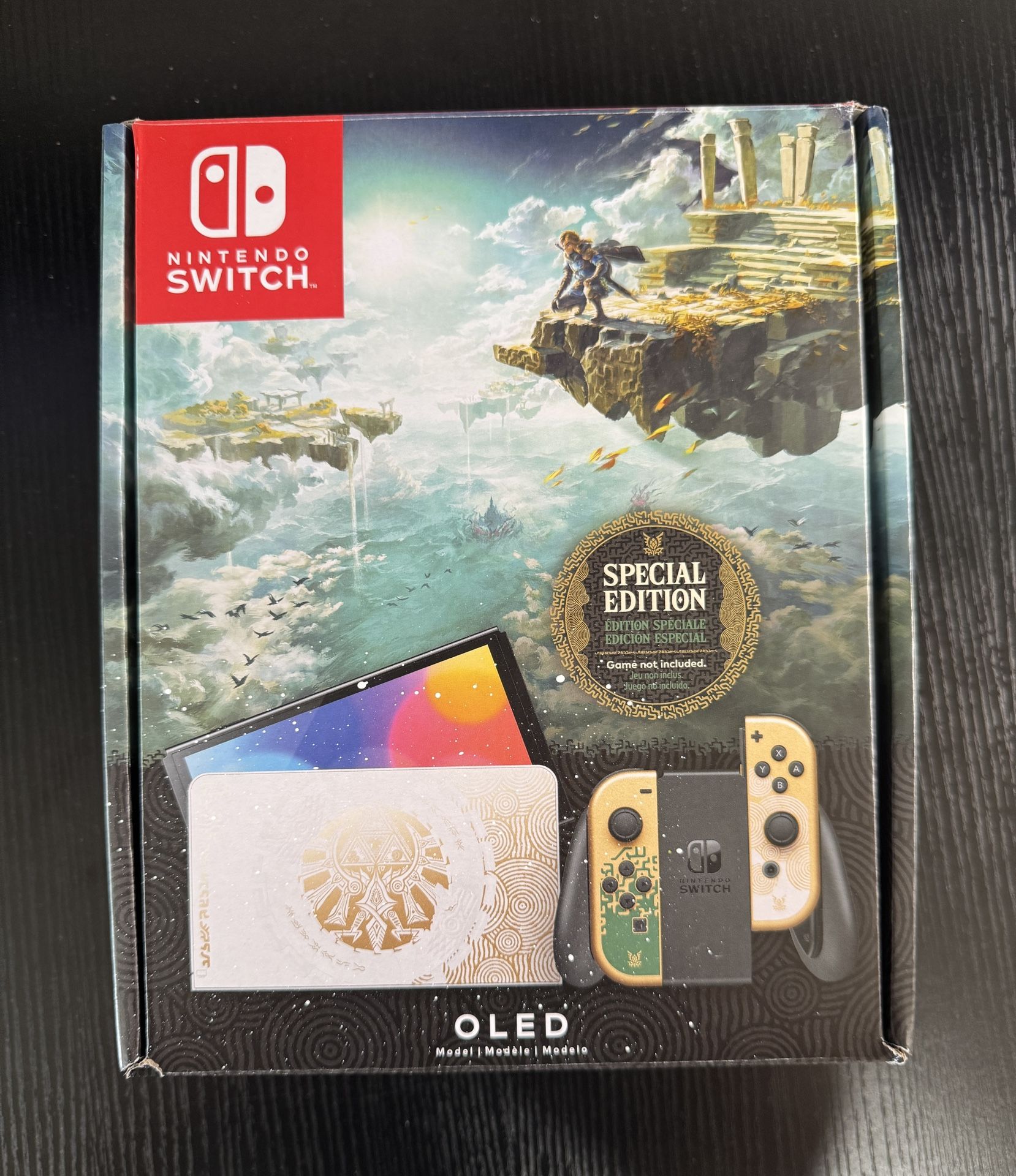 Nintendo Switch OLED Zelda Special Edition