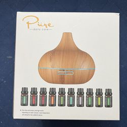 PURE Ultimate Aromatherapy Diffuser & Essential Oil Set