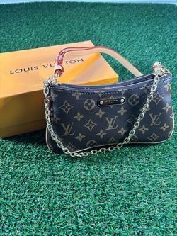 Louis Vuitton Monogram Mini Pochette Chain Bag
