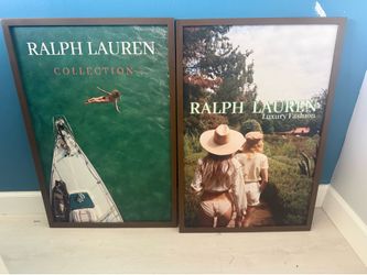 Ralph Lauren Canvas Prints - Set of 2