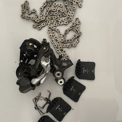 Trek Sessions Derailer, Brakes and Chain