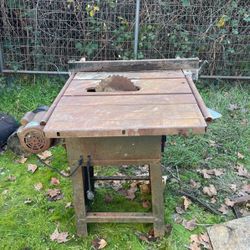Table Saw (for Project) (Rusty)