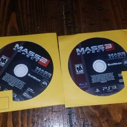 Mass Effect 1 and 2 PS3