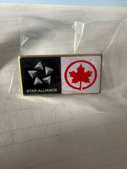 Vintage Star Alliance lapel pin