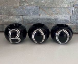 Halloween Pier One tea-light holders