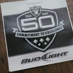 Raiders Fridge Sticker 