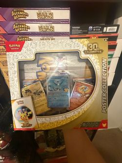 Pokemon 30th celebration poster collection new