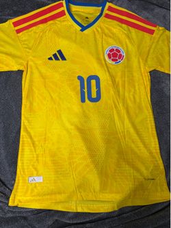 Colombia 2026 World Cup James jersey Size:Large