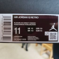 Air Jordan 12 Retro Size 11